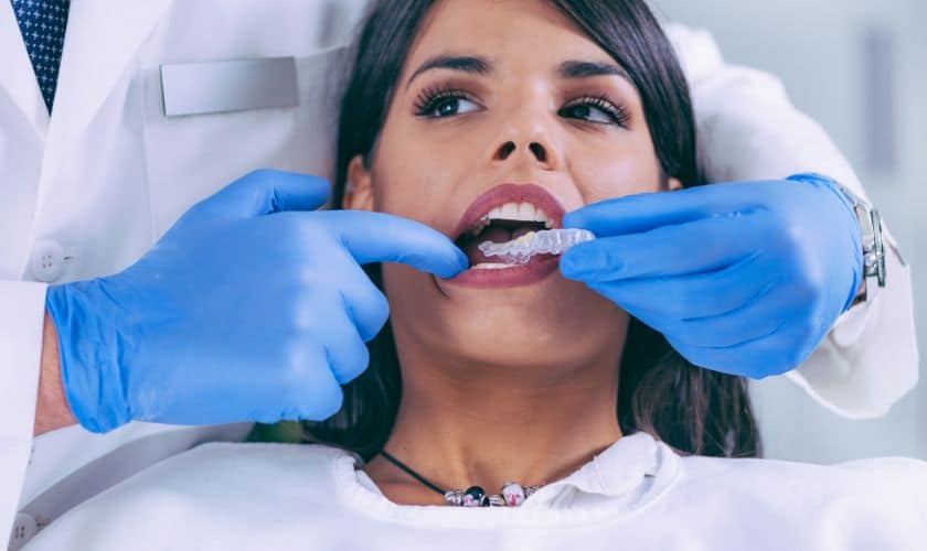 Teeth Whitening of a lady in Salt Lake City, UT
